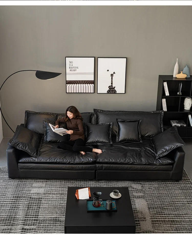 

X35 Nordic Technology Fabric Sofa Small Apartment Simple Modern Living Room Multi-person Sofa Декор Для Дома