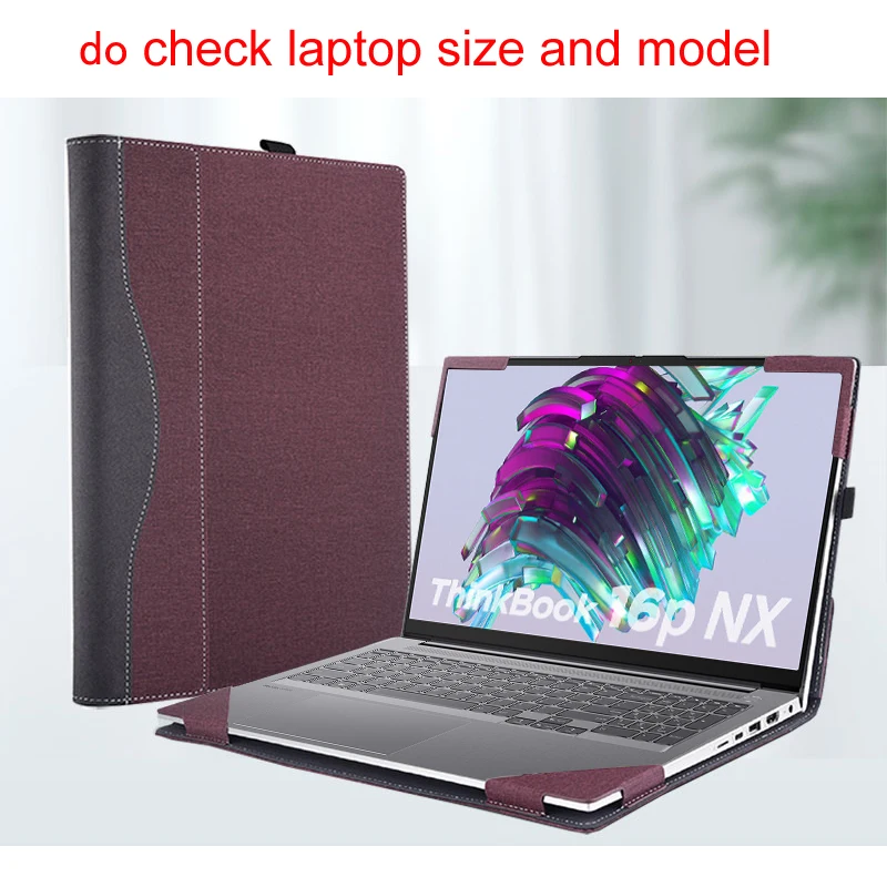 

Case For Lenovo Thinkbook 16+ 2022 G4+ IAP ARA IdeaPad 5 Pro 5i Slim Gen 6 Laptop Sleeve Detachable Notebook Cover Bag Skin Gift