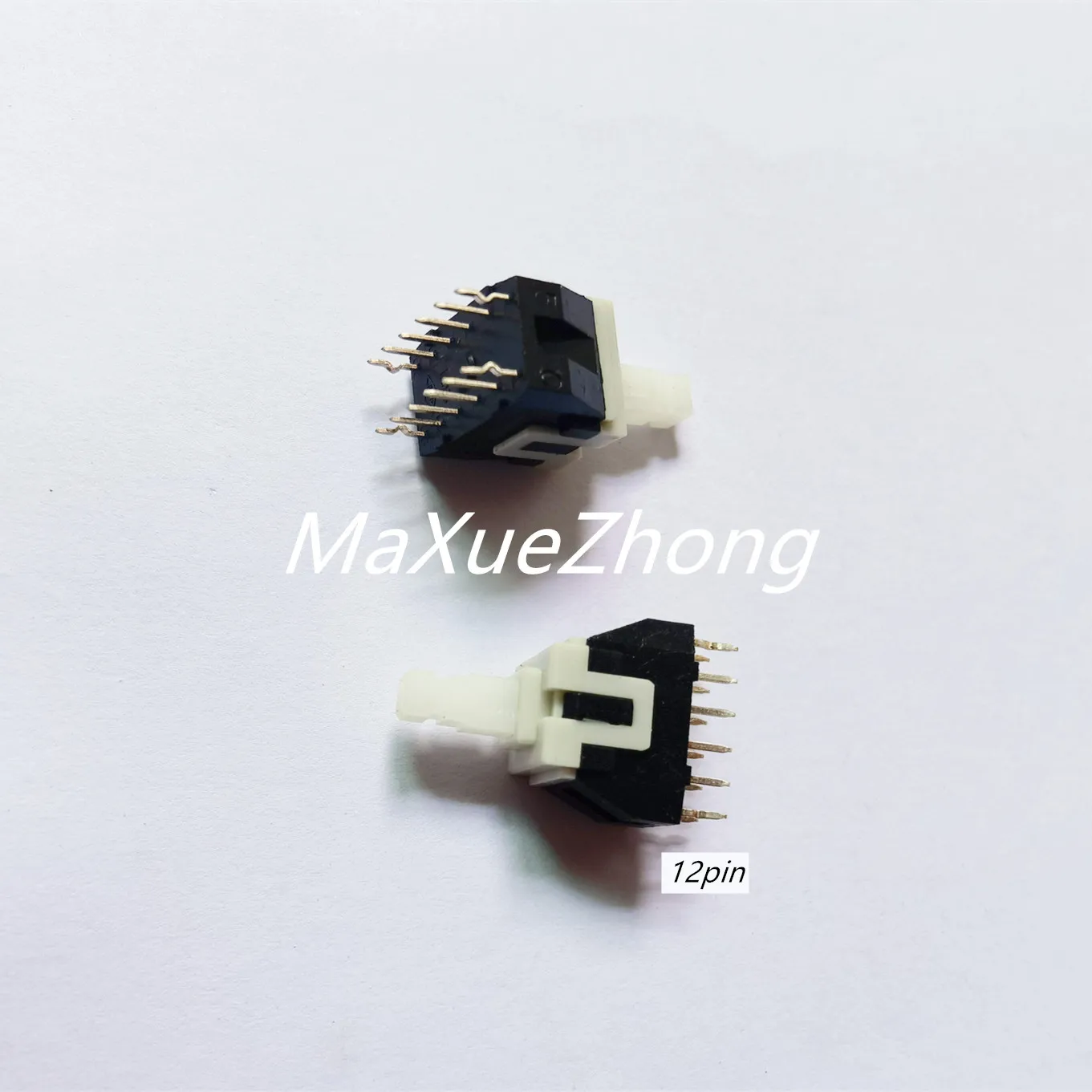 Original New 100% self-locking switch button switch 14.5*10*20 push-through double row 12pin square head