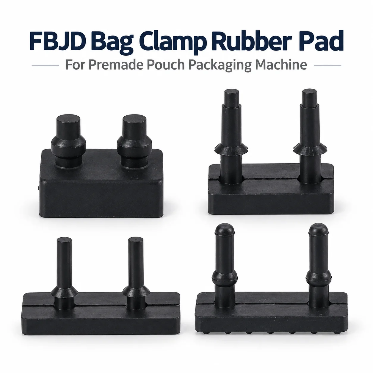 FBJD Bag Clamp Rubber Pad Silicone NBR Gripper Cushion Gasket for Premade Pouch Packing Machine Pneumatic Packaging Parts