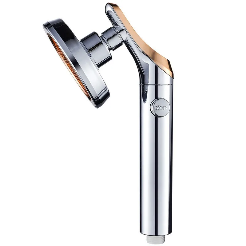 For Bathroom Accessories Rainfall Large Bath Shower Head with Button Portable High Pressure Waterfall High Quality New
