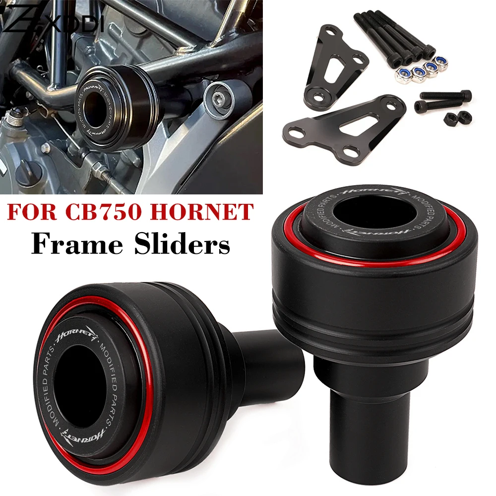 

For Honda CB750 CB1000 CB 750 1000 hornet TRANSALP XL750 Motorcycle Frame Sliders Engine Crash Protector Falling Protection Pad