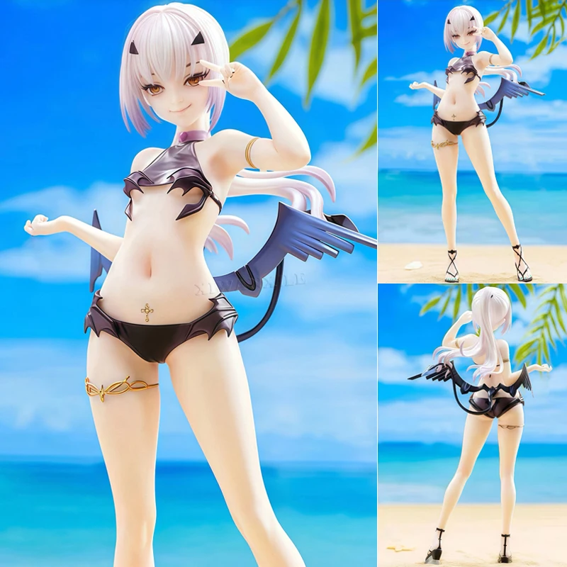 22cm Fate/Grand Order Melusine figura de Anime Lancer/Tam Lin Lancelot/regla figura de acción Saber Alter estatuilla modelo Sexy muñeca de juguete