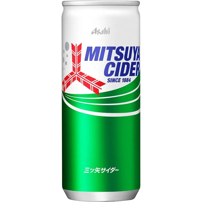 朝日ミツヤ サイダー、250ml缶×30本【サイダー】、送料無料、国内発送