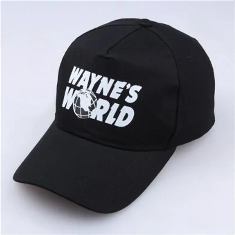 Game Wayne s World cosplay with the main character hat game accessories baseball sunshade hip hop cotton hat