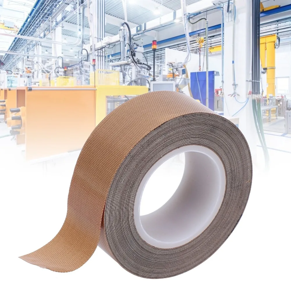 0.18mm Thickness PTFE Adhesive Tape Low Friction Abrasion Resistant High Temperature Tape Heat Sealer Tape Surface Protection