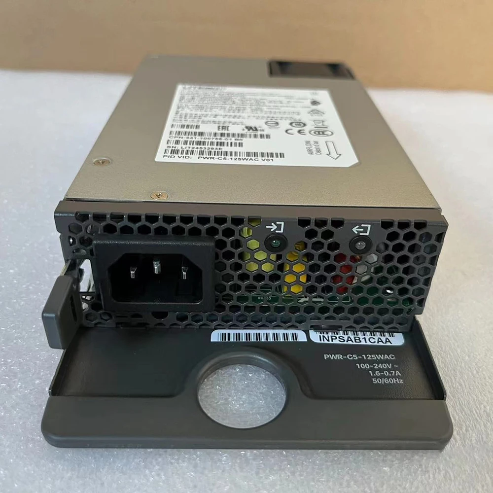 

Модуль питания переключателя 9200 341-100786-01 PWR-C5-125WAC, идеальная работа