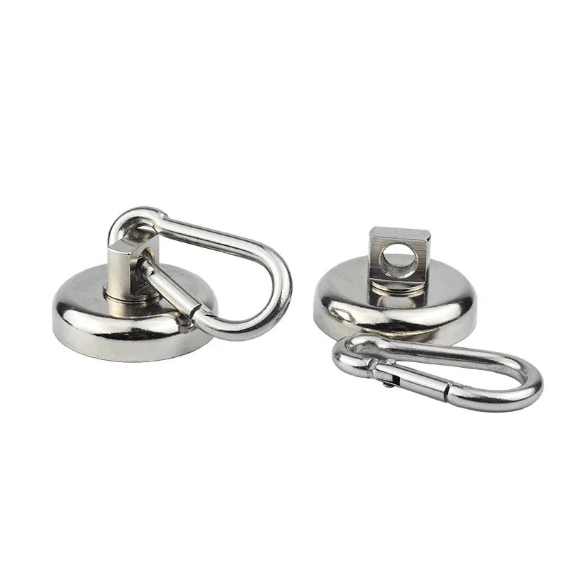 

Magnetic Hooks Carabiner Magnetic Hooks Super Strong Neodymium Magnet with Swivel Carabiner Heavy Duty Neodymium Magnetic Hooks