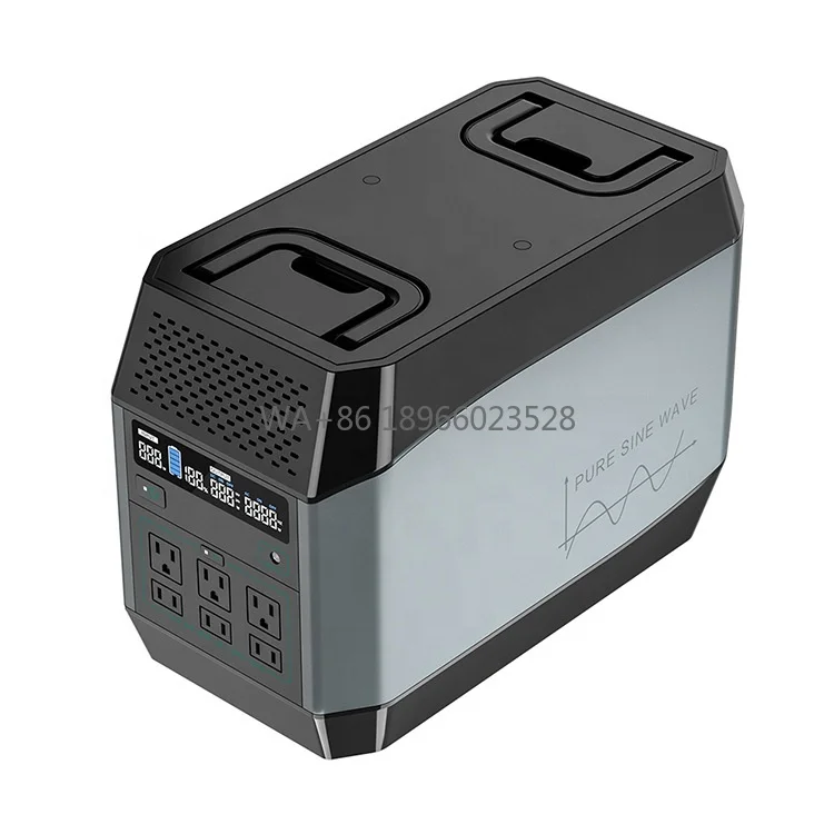 

Портативная солнечная электростанция MPPT 300-2000 Вт, 220 В, для зарядки мобильных устройств и хранения энергии, для волоконных лазеров