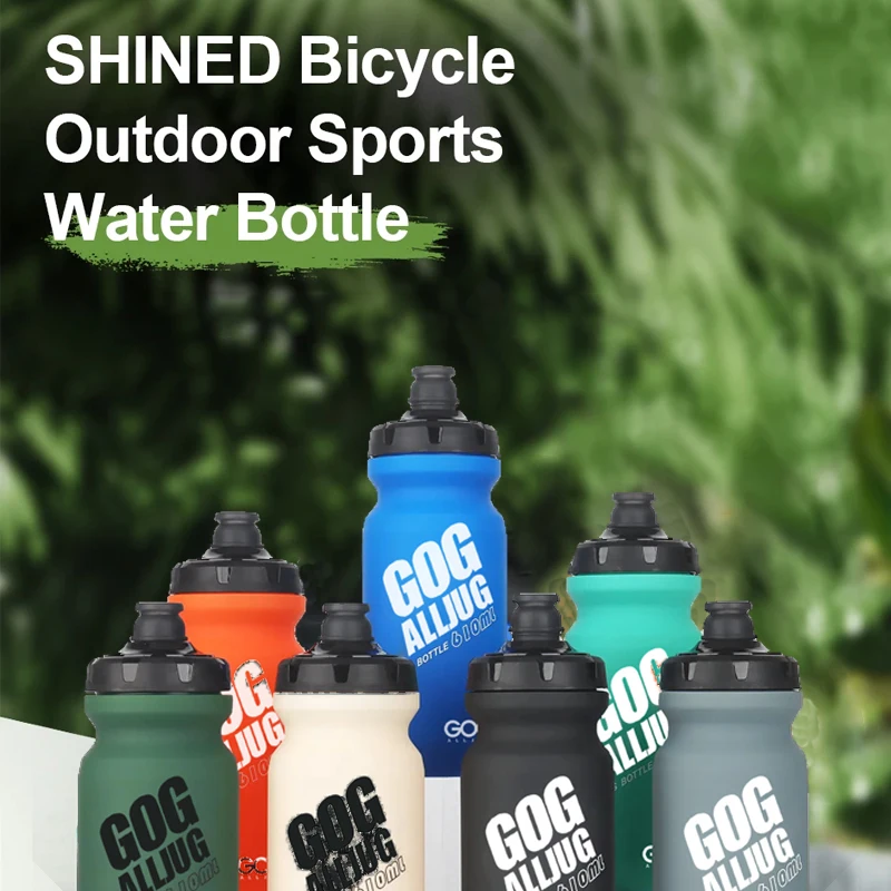 

610ml Sports Water Bottle-Leak-Proof BPA-Free Plastic Portable Squeezable for Cycling Gym Outdoor Activities Kettle drinkware