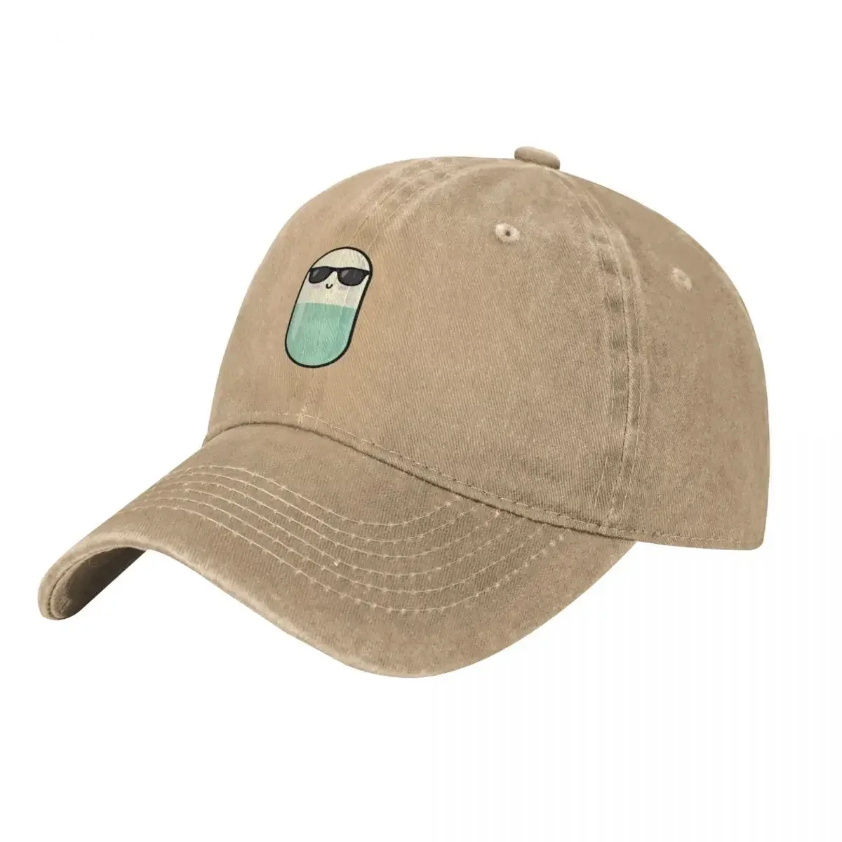 Cool pill Baseball Cap Golf Cap men's big size hat Mens Women's