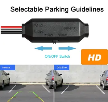 Telecamera di retromarcia HD 720p con visione notturna per Nissan -370Z 350-Z Tiida Lavina Skyline R35 350GT 370z Fairlady Infiniti G35/G37 12 best sales skyline 350gt - №5