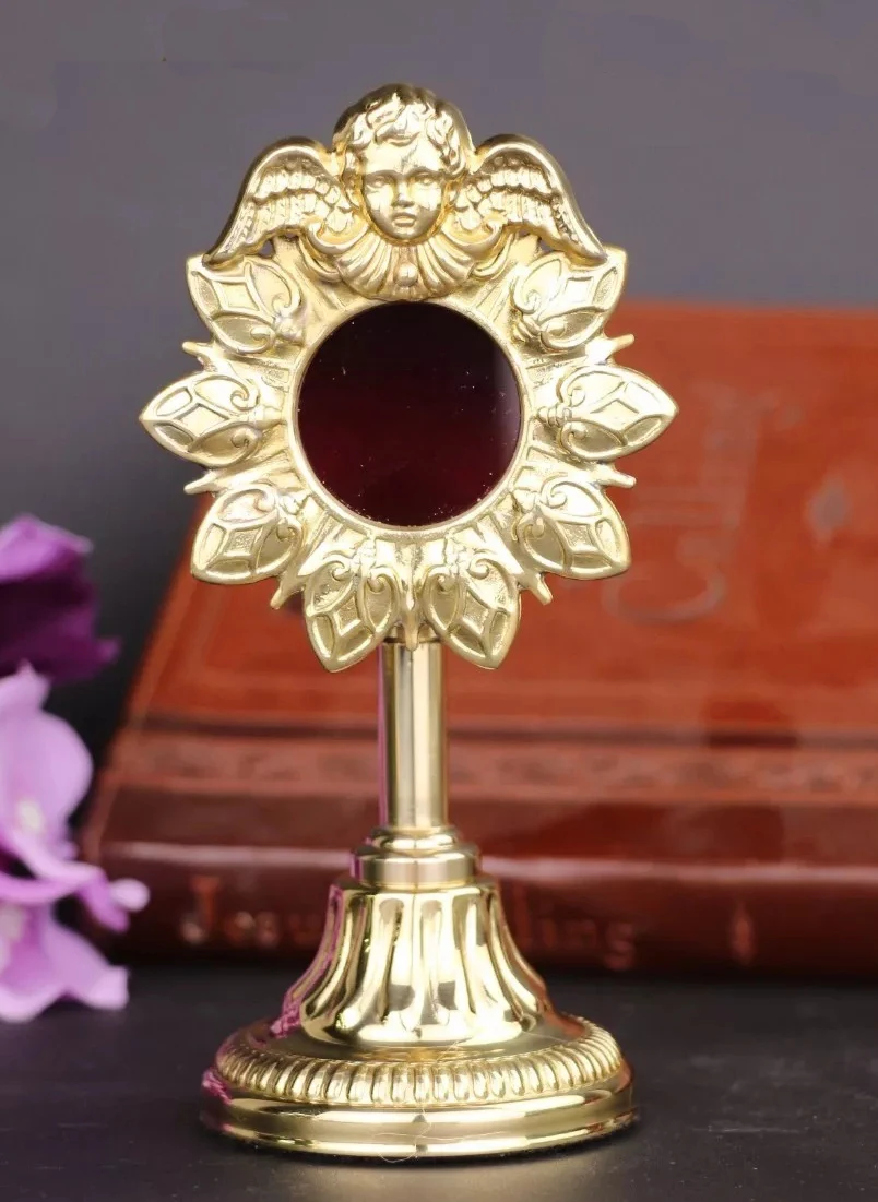 Медный ангел, надежный святой религиозный монстров для реликвии дома или церкви Медный ангел, надежный святой религиозный монстров для реликвии дома или церкви