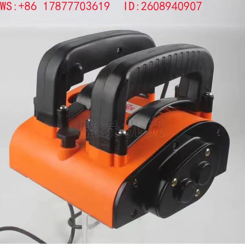 Handheld wall rough throwing old wall renovation machine