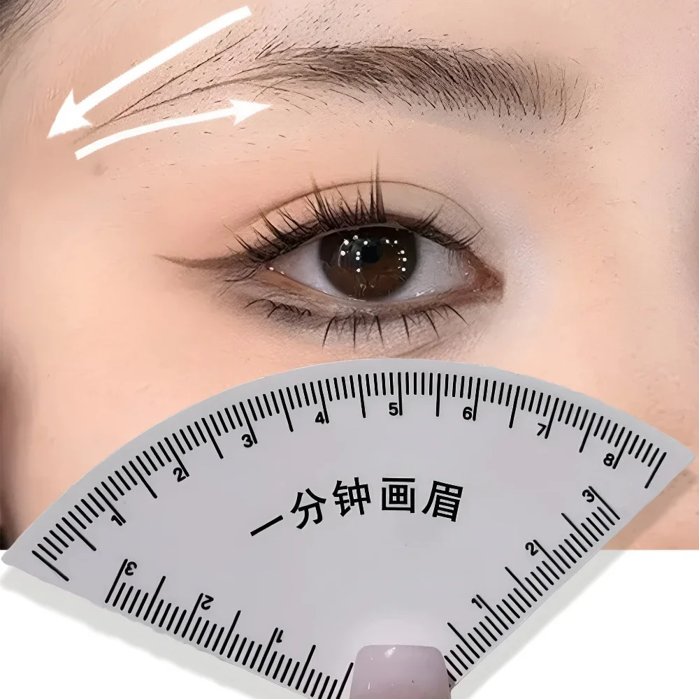 1PC Brow Shaping Stencil，Women Instant Brow Shaper - Multi-Style Template Kit for Fast & Precise Shaping, Brow Magic Tool