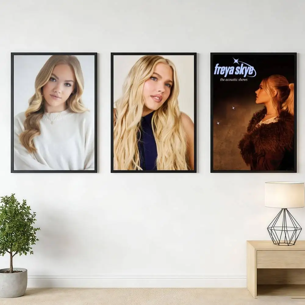 F-FreyaS S-SkyeS Poster Stickers Art Print Retro Vintage Wall Decor HD Living Room Home Office Gift Occasion
