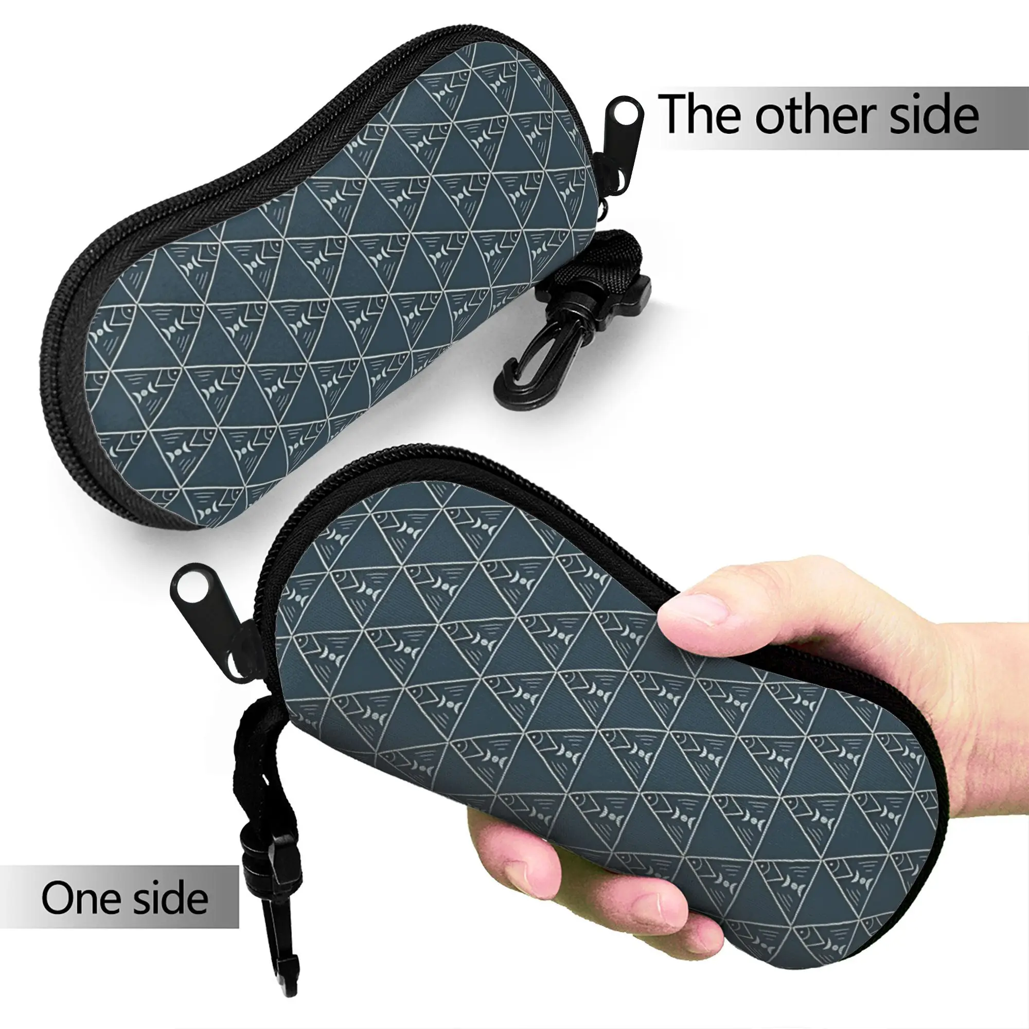 Bohemian  pattern Glasses Case  Original Sunglasses Case Classic Outdoor Glasses Box Male Female Eyewear Organizer