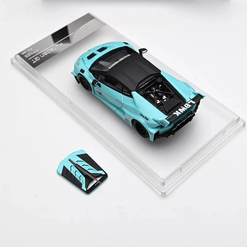 キングモデル KM 1:64 ランボルギーニ ウラカン GT LBWK 合金車モデル