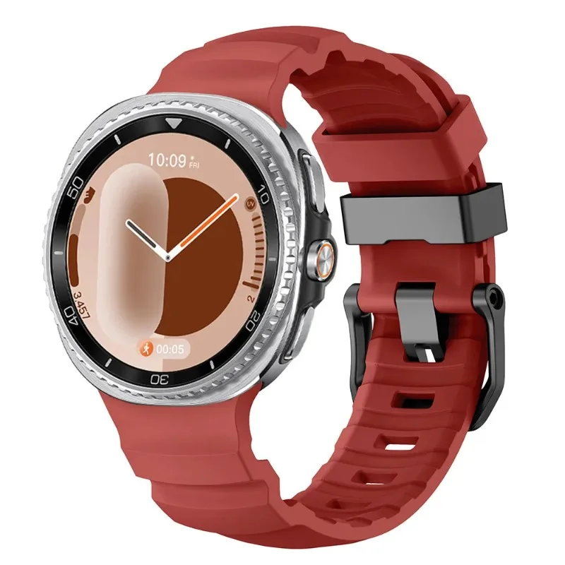 オリジナルトレイルシリコンストラップサムスンギャラクシーウォッチ 8 44/40 ミリメートルスポーツソフト通気性ブレスレットギャラクシーウォッチ 8 クラシック 46 ミリメートル