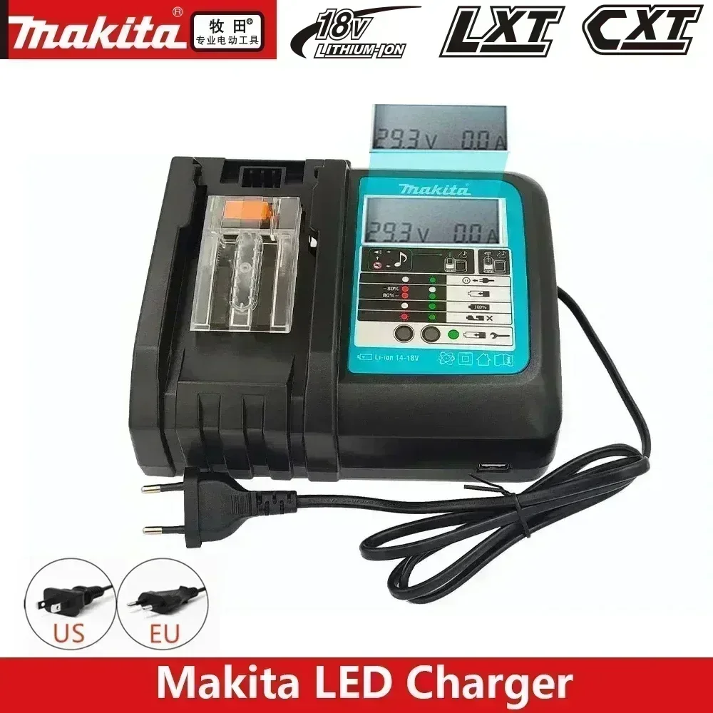 【Entrega soi】Batería de herramienta eléctrica Makita-100% Origineel 6.0Ah 18V BL1830 BL1850 BL1840