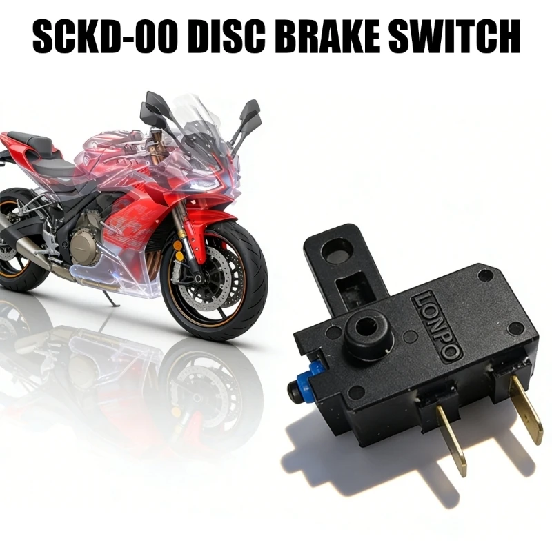 

400B Upgraded Disc Brake Switches For Motorcycles Maintenance Operation Sealed Construction For Dust And Water