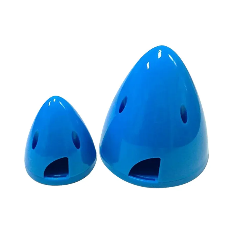 XAERO 1PC RC Airplane Propeller 2.5/3.5/4 Inch 2-Blade Spinner Round Tip Nylon Plastic Prop Yellow/Blue Spare Parts