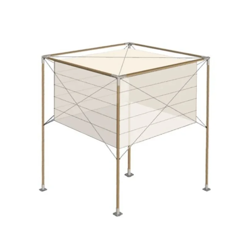 Camp Square Lantern Tent Outdoor Restaurant Camping Sky Shade