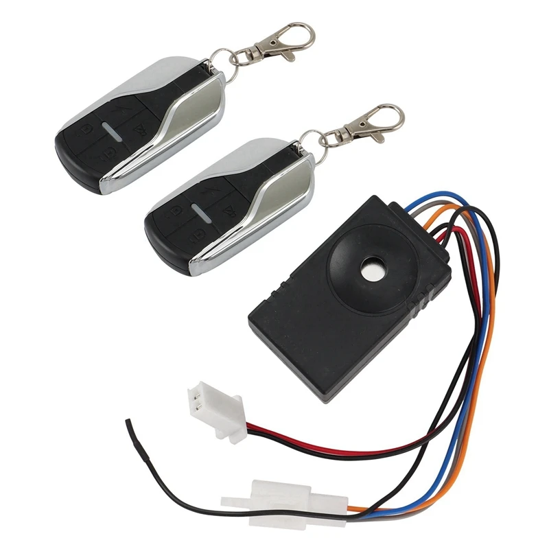 10X Ebike Alarm System 36V 48V 60V 72V With Two Switch For Electric Bicycle/Scooter Ebike/Brushless Controller