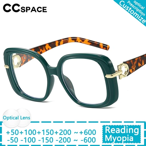 Imagen 1 del producto Gafas de lectura de diseñador de marca para mujer, lentes ópticas de resina, prescripción personalizada, astigmatismo personalizado 802394