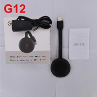 G12 TV Stick 1080P Support Google 2.4G Wireless WiFi Display Dongle Screen Mirroring 1080P HD TV HD Media Player TV Dongle PK G9