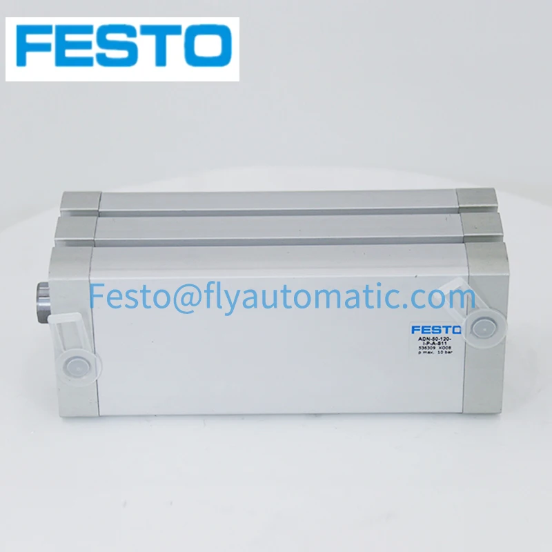 Imagem -06 - Cilindro Compacto Festo Adn4010-1520-2530-32-405060-6380-100-i-a-p-a Adn