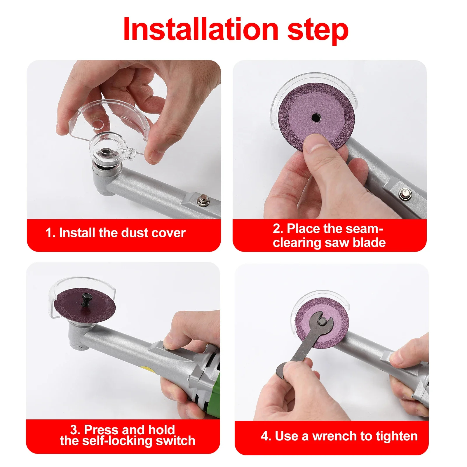450W Electric Grinder Ceramic Tile Beauty Sewing Tool 6 Variable Speeds Engraving Seam Cleaning Machine Sander Polisher