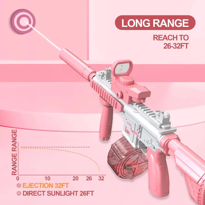 M416 水鉄砲射撃おもちゃ夏 M416 水鉄砲バトルビーチアウトドアエンターテイメント子供と大人のおもちゃ