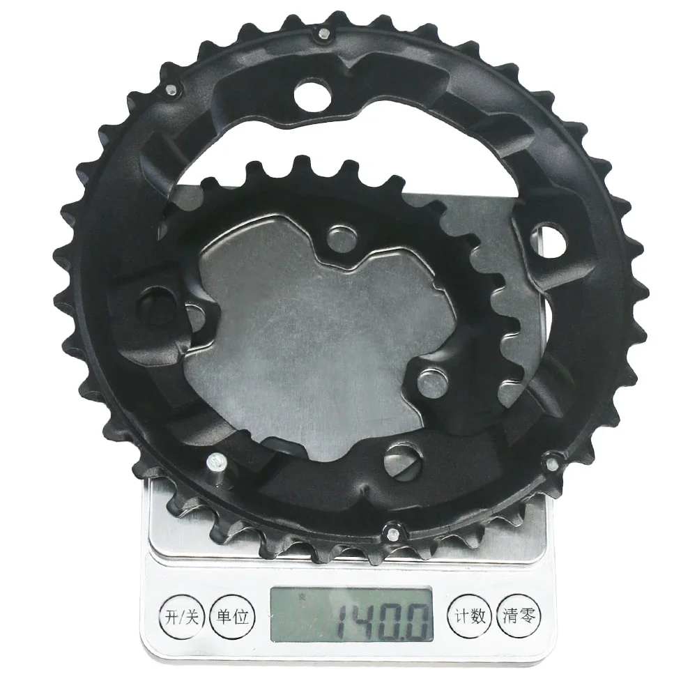 10 Speed 10S sprockets 24T 38T M610 M615 64/104BCD MTB Bike Chainring Bicycle Crankset Double Chainwheel Bike Crank Bike Parts