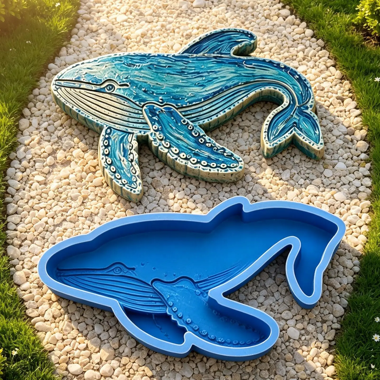 Garden Path Cement Mould Concr - огляд і ціна Resin Art Ocean
