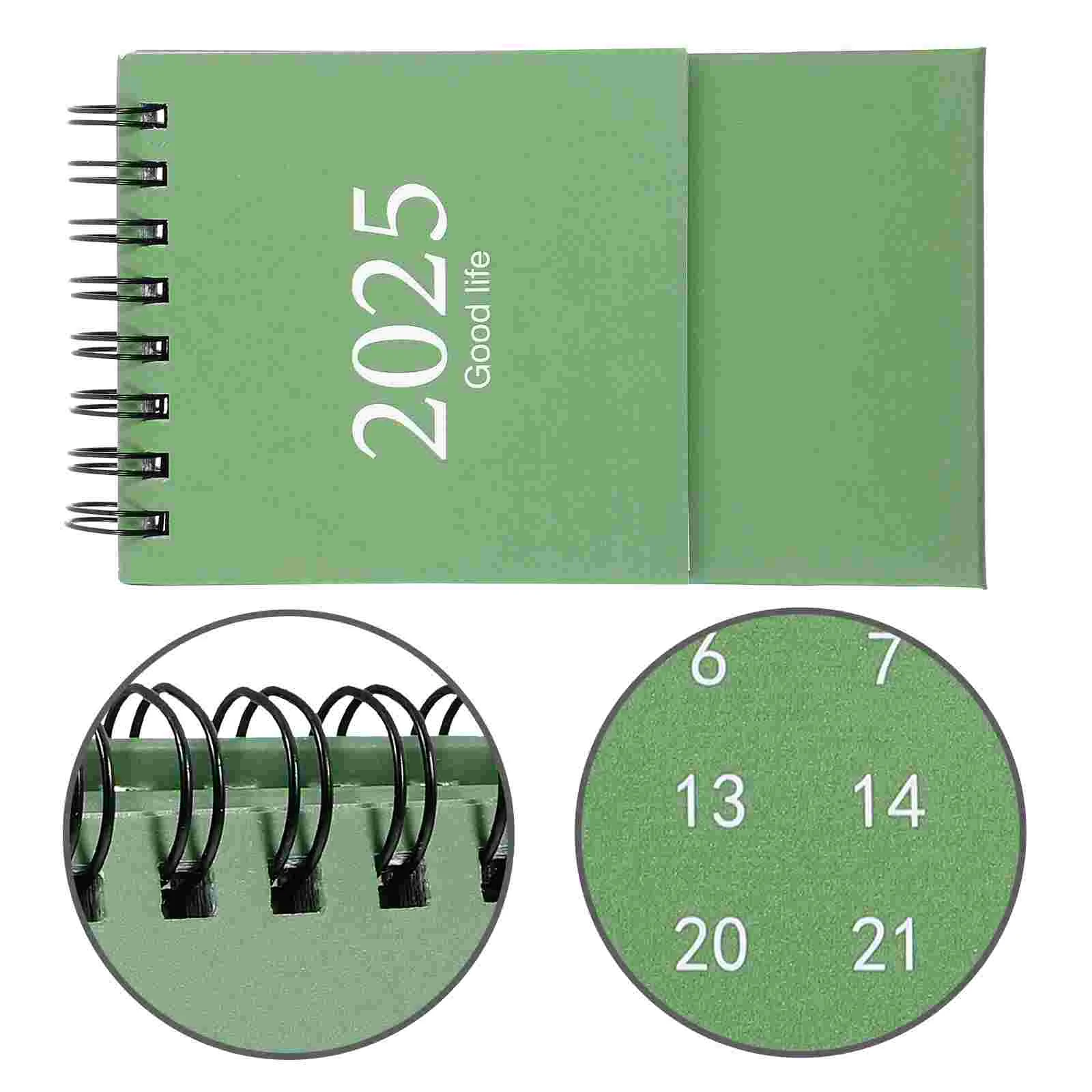 

2025 Desk Calendar Flip for Mini Daily Decorative Monthly Desktop Use Small Calendars 2024-2025