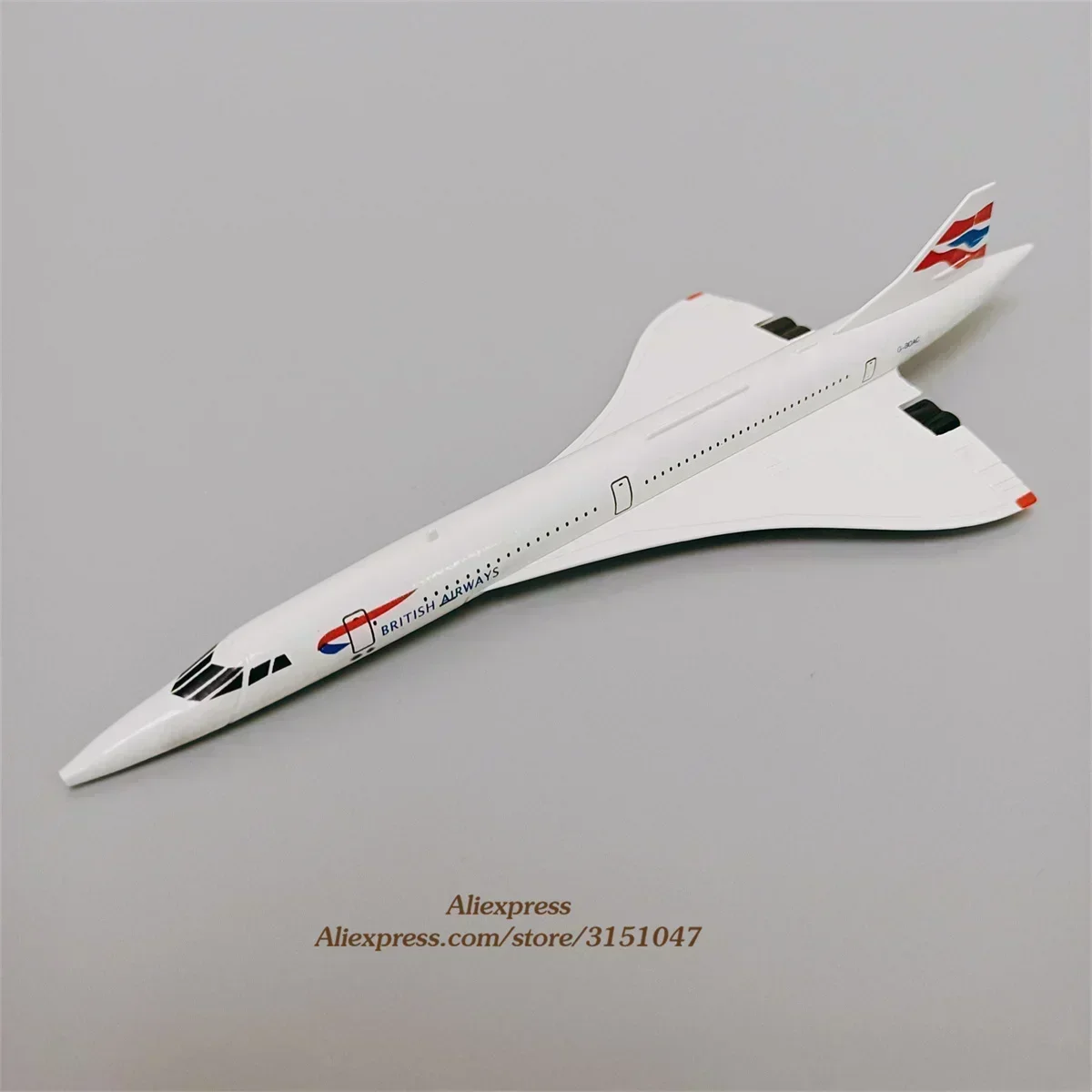 16cm Airplane Model Air British Concorde Costa Aircraft Model Diecast Metal Alloy Air Plane Airplanes Model 1:400 Plane Toy Gift