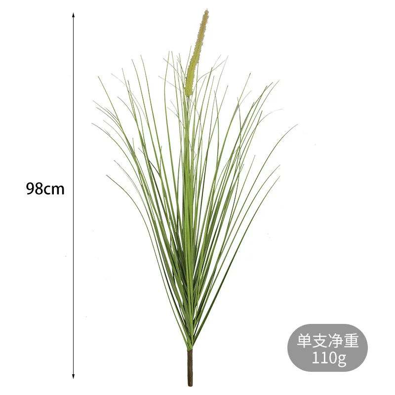 1 PCS 98 cm High Quality Artificial Plastic Reed Plant Green Grass Wedding Party Home Decor F701