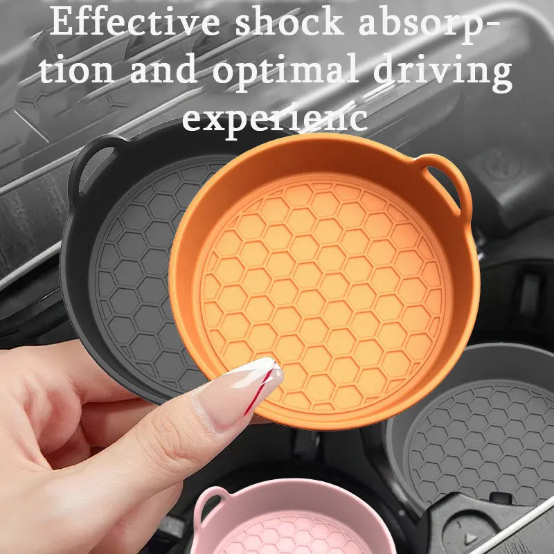 

Автомобильный подстаканник, силиконовый подстаканник, вставка, универсальные нескользящие подстаканники, бесшумная подставка для салона автомобиля, автомобильные аксессуары, новинка