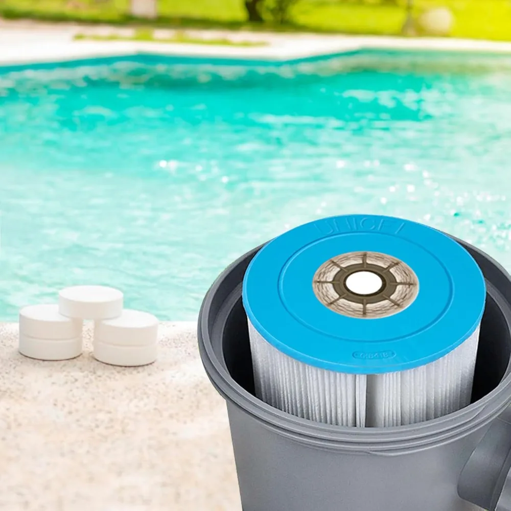 200 Square Foot Media Replacement Pool Filter Cartridge with 200 Pleats, Compatible with Jandy