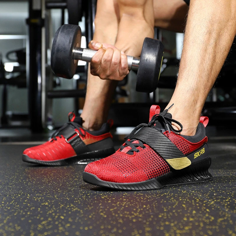 

Профессиональная обувь для тяжелой атлетики, мужская обувь для приседаний с жесткой тягой, домашняя спортивная обувь, кроссовки для тяжелой атлетики для мужчин