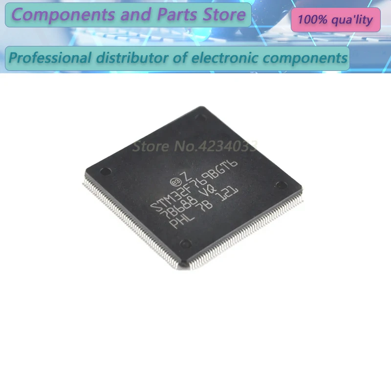 1PCS STM32f769bgt6 STM32F769BIT6 STM32F769IIT6  STM32F769  STM32F QFP208 New Original Stock