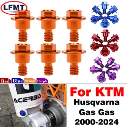 M6*12 Front Fork Guard Bolt Screw For KTM EXC EXCF XCW SX XC XCF SXF XCFW For Yamaha YZ65 YZ85 YZ125 YZ250F 450FX 450F WR250F WR