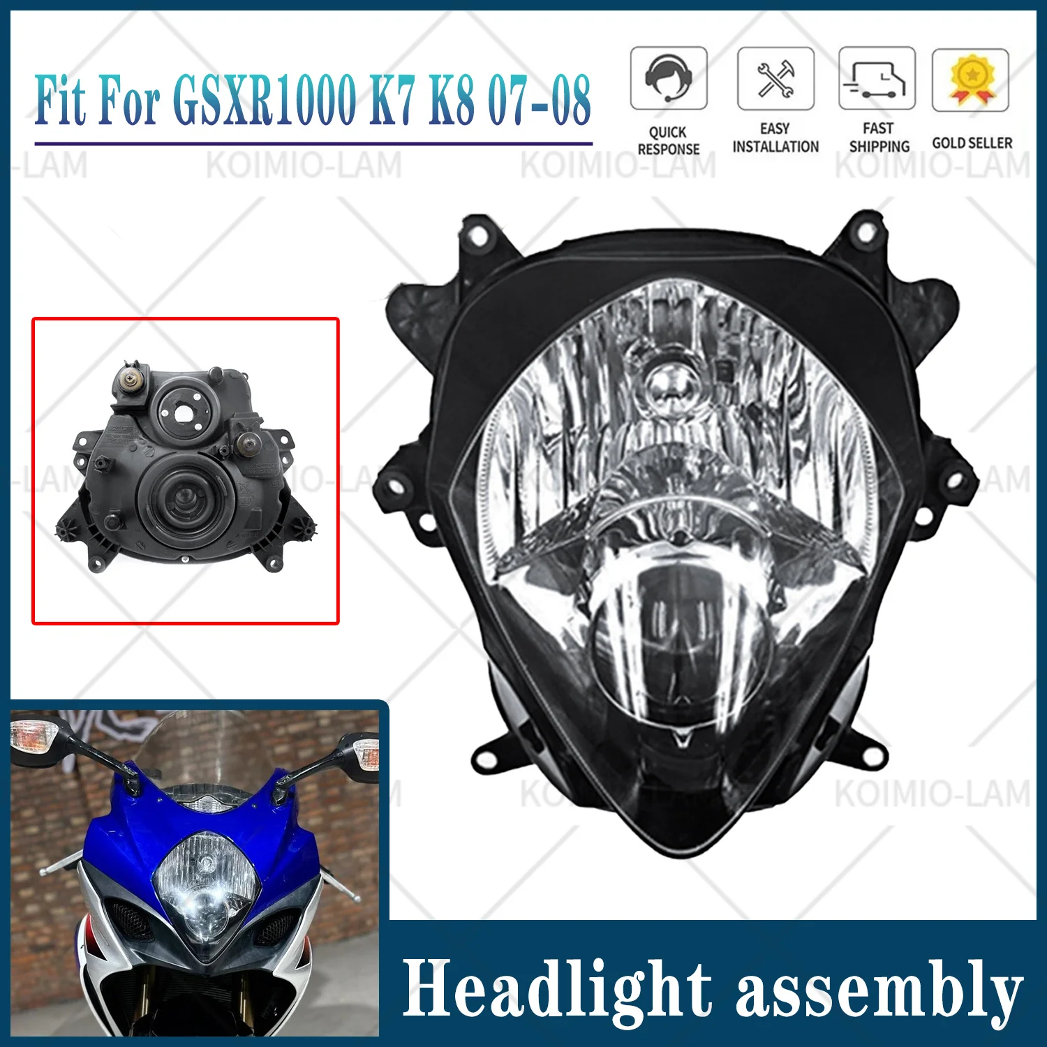 Fit For Suzuki GSXR…