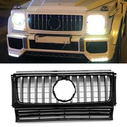 Front Grille Upper Bumper Hood Mesh Grill For Mercedes Benz G Class W463 G500 G550 G63 G65 G55 AMG 1990-2018