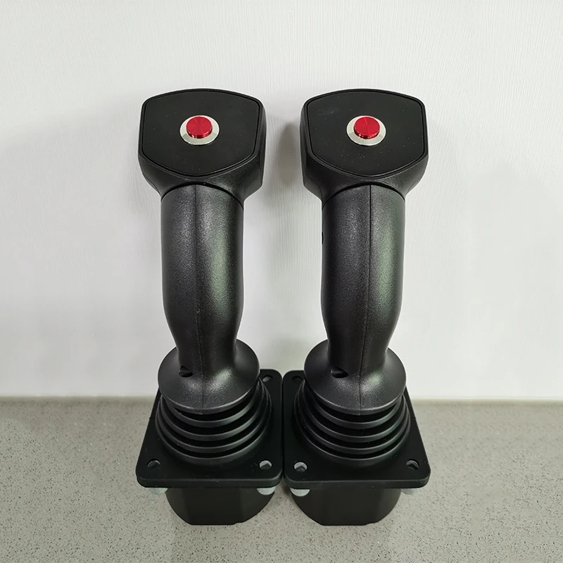 

SMC60A-1 Engineering Mechanical Hand Shank Industrial Joystick Master Control Spindle Handle Hall Rocker 2 Axis 1 Button