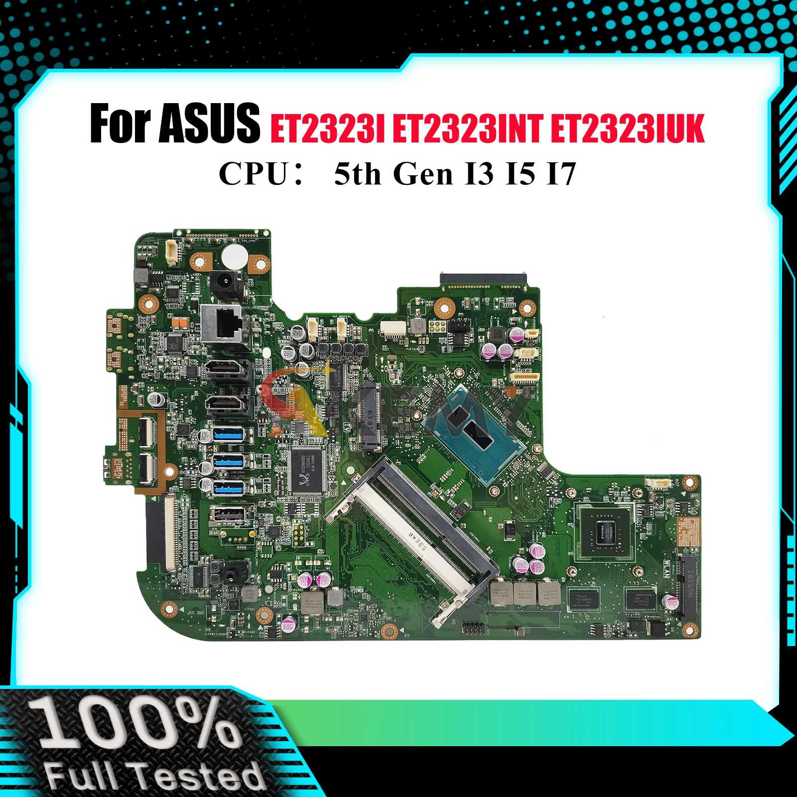 

ET2323I Laptop Motherboard For ASUS AIO ET2323IUK ET2323INT ET2323 ET2323IUT Mainboard With I3 I5 I7 CPU 100% tests OK fast ship
