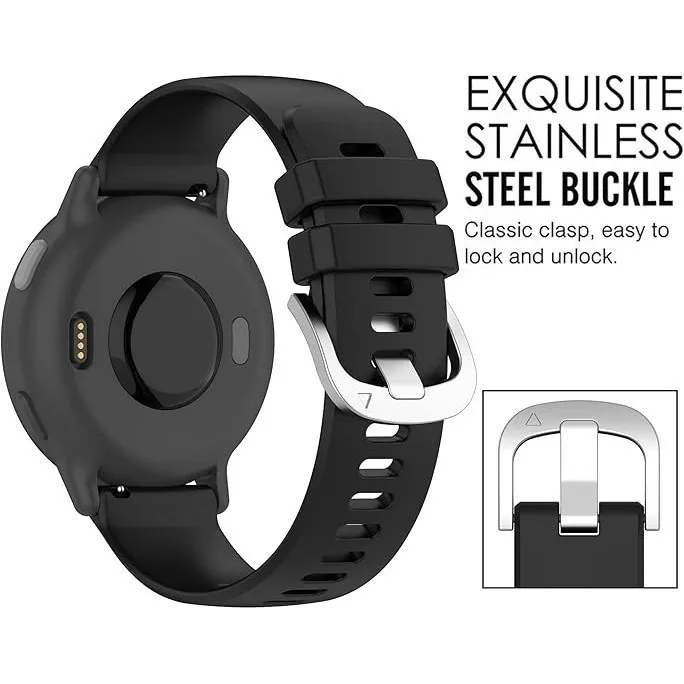 Мягкий спортивный силиконовый сменный ремешок для умных часов 22 мм для Haylou LS05 Solar Xiaomi Watch S4 S3 S2 S1 Pro Active CMF Watch Pro 2