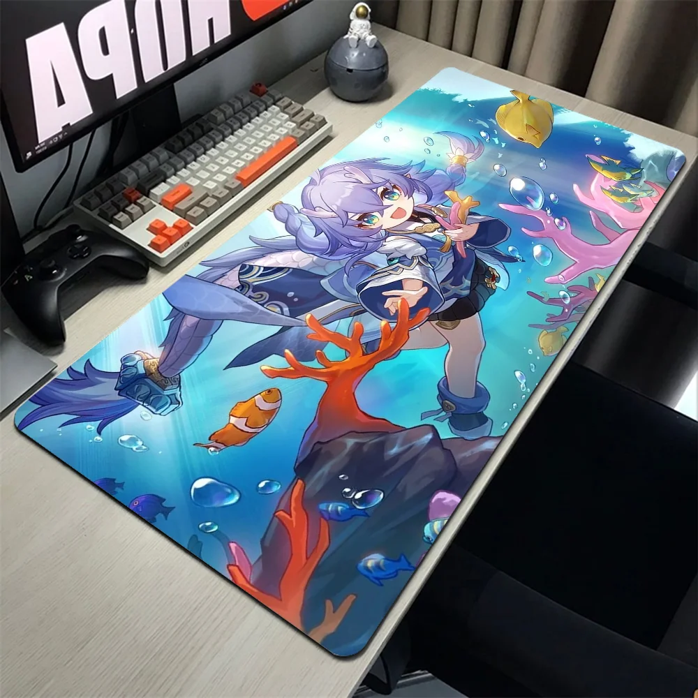 

Honkai Star Rail KAFKA Mousepad Anti-Slip PC Gaming Mouse Pad Gamer Desk Mats Rubber Keyboard Pad Accessory Mause Pad Muismat