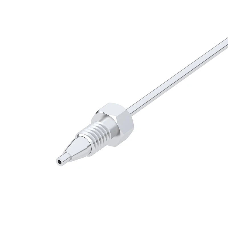SUS316L Stainless Steel High-pressure Fitting 10-32UNF Male Thread Vibration Leak Resistant for HPLC Systems